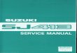 1987 Suzuki Samurai Jimny Service Repair Manual