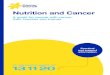 Nutrition and Cancer€¦ · about nutrition and how to eat well before, during and after cancer treatment. We cover the general guidelines for healthy eating and some of the common