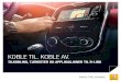 KOBLE TIL. KOBLE AV. - Renault Norge · styre forskjellige funksjoner i den via en datamaskin eller smarttelefon. Tjenester som gjør at du kan ha kontakt med bilen via en datamaskin