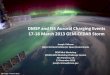 DMSP and ISS Auroral Charging Events 17-18 March 2013 GEM ...€¦ · 17 March 2013 F16 12:15 UT -18 8 F16 16:14 UT -26 14 F18 19:49 UT -28 10 ISS Multiple orbits ~11 –19 UT few