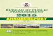 FEDERAL REPUBLIC OF NIGERIA BUREAU OF PUBLIC … · that meets International Best Practices. Ensuring a Public Procurement process that guarantees Transparency, Efficiency, Competition,