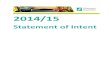 2014/15 - waitematadhb.govt.nz · Waitemata District Health Board Statement of Intent 2014/15 Mihimihi E nga mana, e nga reo, e nga karangarangatanga tangata ... quality of care and