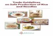 pdf guidelines e1 - Centre for Food Safety · Food Safety Measures for Preparing Rice and Noodles Purchase Obtain food and food ingredients including rice and noodles from approved