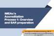 Accreditation Process 1: Overview and SAR …...Annual progress report รายงานความก าวหน าประจ าป ตามเกณฑ TMC.WFME.BME standards