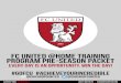 fc united Home Training Program Pre-Season Packet · Mindset: Repeat 3 Afﬁrmations before you start your session. Daily afﬁrmations are simple, positive statements declaring speciﬁc