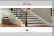 FOR A BEAUTIFUL STAIR - ECMD, Inc.images.ecmd.com/CH/PDF/Texas_Crown_Heritage_catalog_WEB.pdf · 2017. 5. 19. · From curved rail for balconies to custom treads or steps, Crown Heritage