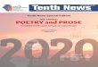 10th ANNUAL POETRY and PROSE - tenthdems.organd prizewinners in poetry and prose, whose anonymous works were judged by panels of local published poets, received generous cash awards