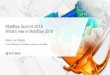 Moldflow Summit 2018 What’s new in Moldflow 2019 · Autodesk Simulation CAD Doctor will no longer be sold by Autodesk, but Elysium will directly offer ‘ CADdoctor for Autodesk