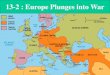 13-2 : Europe Plunges into War...The Schlieffen Plan-The plan was named after its designer, General Alfred Graf von Schlieffen (SHLEE-fuhn) In 1905, He was given instructions to devise
