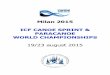 Milan 2015 ICF CANOE SPRINT & PARACANOE WORLD … · PARACANOE WORLD CHAMPIONSHIPS 19/23 august 2015 . Participating nations # Code National Federation # Code National Federation