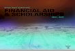 Texas Tech UniversityFINANCIAL AID & SCHOLARSHIPS · 2020. 1. 13. · SCHOLARSHIPS. Scholarships can be awarded based on academic, financial need, academic interest and other criteria
