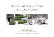 Randwick Lodge Compendium - Sydney Lodges · day. This includes fresh towels and rubbish removal. If you are staying longer than 6 nights, every 4 days you will receive a full service