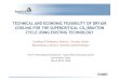 TECHNICAL AND ECONOMIC FEASIBILITY OF DRY AIR COOLING …sco2symposium.com/papers2016/HeatRejection/077pres.pdf · TECHNICAL AND ECONOMIC FEASIBILITY OF DRY AIR COOLING FOR THE SUPERCRITICAL