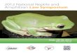 2012 National Reptile and Amphibian Law Symposiumnraac.org/pdf/NRAAC2012Program.pdfreptiles and amphibians. Symposium Schedule Friday, September 28 Each session will last approximately