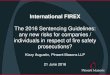 International FIREX - IFSEC Global...for health and safety offences, corporate manslaughter, food safety and hygiene offences Consultation began on 13 November 2014 and ended on 18