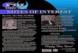 January 2016 NOTES OF INTEREST · NOTES OF INTEREST 91 N. Pioneer Road Fond du Lac, WI 54935 920. 921.1123 New Year - New Things For FDLCU After 42 years of service to Fond du Lac
