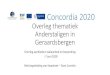 Co Concordia 2020 Overleg thematiek Anderstaligen …...• Je bezoekt een jobbeurs. • Je oefent jouw computervaardigheden. • Je leert ook over de rechten en voordelen van vrijwilligerswerk