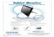 Tablet Monitor · 2010. 11. 17. · Dukane Desktop Annotation Monitor MSP19 • Exceptional brightness • 1000:1 Contrast ratio • Space saving, easy adjust stand • Fast response