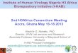Institute of Human Virology Nigeria H3 Africa Biorepository … · 2018. 10. 15. · Infrastructure: ... PIs: Dwomoa Adu and Lolu Ojo Obafemi: H3A kidney disease research network