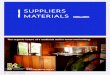CARPENTE R MATERIALS - Mud Brick Home | Mudbrick Building€¦ · Specializing in: • Mudbrick house frames • Extensions & Renovations • Post & Beam construction • Decking