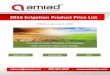 2016 Irrigation Product Price List - Shipserv...Effective January 1, 2016 Innovative water filtration technologies that conserve water and energy. 2016 Irrigation Product Price List
