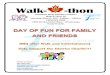 Walk- -thon - Toronto West District · 2019. 11. 2. · Walk- -thon Our goal is to help the fundraising committee raise at least $7,500.00 to fund our District Charity. We hope that