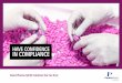 HAVE CONFIDENCE IN COMPLIANCE€¦ · HAVE CONFIDENCE IN COMPLIANCE Select Pharma QA/QC Solutions You Can Trust . Drug Substance and Excipient Drug Products Impurities Testing Stability
