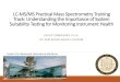 LC-MS/MS Practical Mass Spectrometry Training Track ...€¦ · LC-MS/MS Practical Mass Spectrometry Training Track: Understanding the Importance of System Suitability Testing for