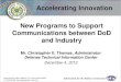 Accelerating Innovation New Programs to Support ... · Form App Web Service IR&D . WEBSITE . IR&D DB XML APP SERVER IR&D System Overview Form Feed XML Feed Submission of ... Assess