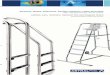 Escaleras, salidas, pasamanos, elevador hidráulico y sillas … · 2016. 11. 15. · Escaleras, salidas, pasamanos y agarraderas Ladders, exits, handrails and grips Con AstralPool