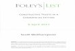 Constructive trusts in a commecial setting - Foley's trusts in a... · 2013. 10. 22. · Title: Constructive trusts in a commecial setting Author: Scott Wotherspoon, Foley's List