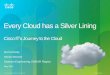 Every Cloud has a Silver Lining...© 2012 Cisco and/or its affiliates. All rights reserved. 1Cisco Confidential Every Cloud has a Silver Lining Cisco IT’s Journey to the Cloud May