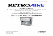 VPRC-VPRH Service Parts - EMI RetroAire VPRH...VPRC/VPRH R-410A Vertical Packaged Air Conditioner/Heat Pump 9,000-36,000 Btuh (2.6-10.5 kW) HH(F,L,R)71 Vertical Packaged Hydronic Heat