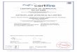 ASTROFLAME (FIRESEALS) LIMITED...This certificate is the property of Warrington Certification Limited, Holmesfield Road, Warrington, Cheshire WA1 2DS, UK. Registered company No. 02250182