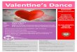 Valentine Dance Name s Dance · Valentine’s Dance Sponsored by Raleigh Youth Council Raleigh Parks, Recreation and Cultural Resources Specialized Recreation and Inclusion Services