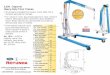 Robert Bosch GmbH · 2017. 8. 1. · Heavy-Duty Floor Cranes To conserve valuable floor space, crane folds into a compact package for storage. For "close-in" work, leg spread adjusts