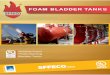FOAM BLADDER TANKS - SFFECOsffeco.com/pdf/bladdertanks.pdfVertical Bladder Tank Capacities « 50NB 80NB 100NB 150NB 200 NB 200 53 33332 300 79 33332 400 106 33332 500 132 33332 600