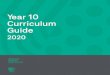 Year 10 Curriculum Guide - Adelaide Botanic High School · be the first SACE subject that students undertake. They will become familiar with the range of SACE ... is a good starting