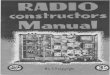 RADIO constructors Manual · contents. chapter 1 a modern crystal receiver 2 a two -valve amplifier for battery operation 3 one/two-valve radio tuning unit for battery operation 4