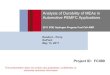 Analysis of Durability of MEAs in Automotive PEMFC Applications · 2011. 5. 17. · Analysis of Durability of MEAs in Automotive PEMFC Applications 2011 DOE Hydrogen Program Fuel