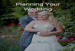 Planning Your Wedding - gmatherphotography.com · Planning a Wedding - Hints & Tips... So you've decided to "tie the knot" and now there is the small matter of a wedding to organise