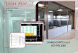 CATALOGO TP NC100 - Tecno Pref€¦ · Il "sistema TP-NCIOO", è il prodotto ideale per la realizzazione di pareti mobili per uffici,o zone adibite a servizi, dove la suddivisione
