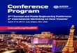 Conference...TFEC IWHT 2017 Conference Program I About ASTFE The American Society of Thermal and Fluids Engineers (ASTFE) is a U.S. nonprofit organization based in New York City. The