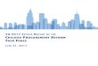2Q 2017 S R CHICAGO PROCUREMENT REFORM TASK FORCE · 2020. 3. 10. · Procurement Reform Task Force – 2Q2017 Report 1 2Q 2017 STATUS REPORT OF THE CHICAGO PROCUREMENT REFORM TASK