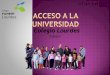 EvAU - Colegio Lourdes · 2017. 4. 21. · Colegio Lourde s Fuhem E V A U La normativa establece que los alumnos LOMCE deben tener una CAU >= 5 para poder acceder a la universidad