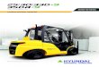 Diesel Counterbalance Trucks MOVING YOU FURTHERž‹錄.pdfbetter gradeability and faster travel speed on any tough terrain or slope. HYUNDAI FORKLIFT 05 Gradeability (MAX) Model 25D-9