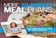 More 30-Minute Meal Plans - Good Cheap Eats...More 30-Minute Meal Plans This Week’s Grocery List The grocery list covers all your dinners for the week. Be sure to check it against