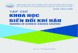 VIET NAM INSTITUTE OF METEOROLOGY, HYDROLOGY AND … CHI... · 2020. 1. 13. · số 11 - tháng 9/2019 viet nam institute of meteorology, hydrology and climate change viỆn khoa