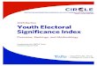 2020 Election Youth Electoral Significance Index · 2020. 8. 26. · 2020 Youth Electoral Significance Index circle.tufts.edu/yesi2020 CIRCLE Staff 2 Because young people have the