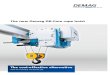 The new Demag DR-Com rope hoist...All of the advantages that you have enjoyed with the previous DR-Com rope hoist range have, of course, remained. The rope hoists are reliable, require